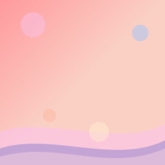 abstract background with pink bubbles