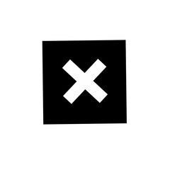 Check mark and cross icon big set vector illustration.