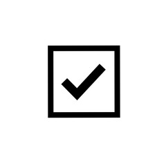 Check mark and cross icon big set vector illustration.