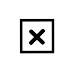 Obraz premium Check mark and cross icon big set vector illustration.