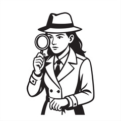 female detective