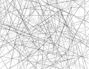 Abstract network of intersecting lines