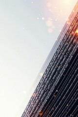 Interwoven black lines, angled stripe, white backdrop , modern, monochrome