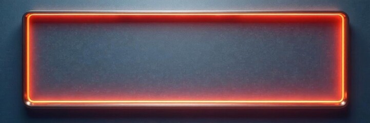 Sleek curved horizontal frame, metallic finish, simple, glossy, line