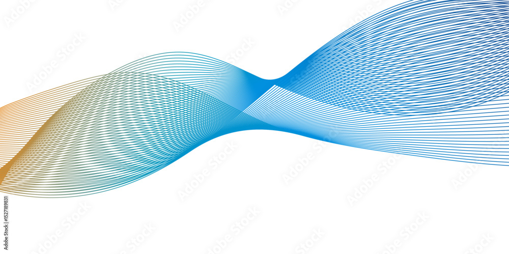 Poster wave vector line curve pattern motion digital mesh. abstract background with ribbon stripe design. s