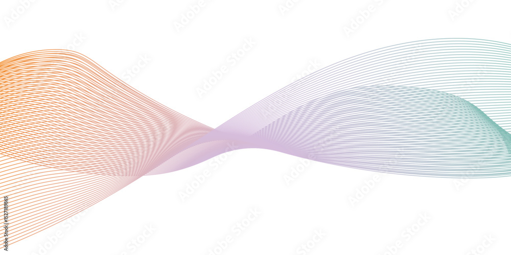 Poster abstract blend pink and purple gradient web colorful wave line technology design. background lines w