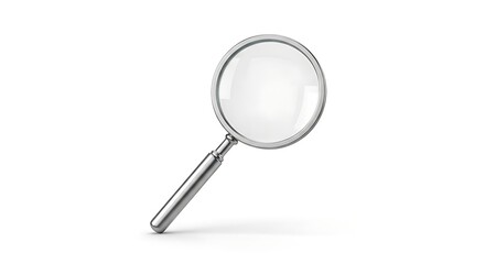 A magnifying glass, a tool for close examination