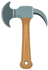 Heavy Duty Claw Hammer Axe Combination Tool for Construction and DIY Projects