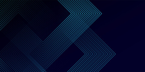 This abstract blue techno background overlaps in a dark space