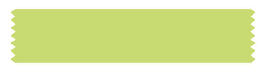 Solid Green Masking Tape – Light Yellow-Green Shade
