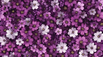 Obraz premium 61.Seamless Floral Pattern, Cute Ditsy Print
