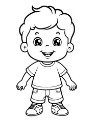 Black and White color pages for kids