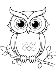 Black and White color pages for kids