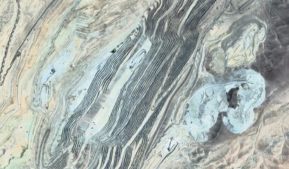 Chuquicamata Mine, Chile: Aerial View