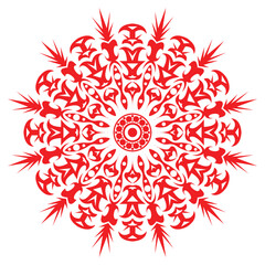 Round Ornament Illustration