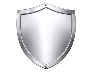 Shiny metallic shield