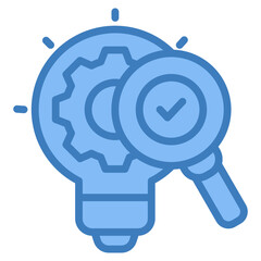 Research And Development Icon Element For Design
