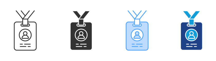 Pass Icon Set Multiple Style Collection