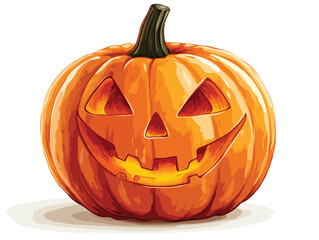 pumpkin halloweeen vector art