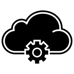 Computing Glyph Icon