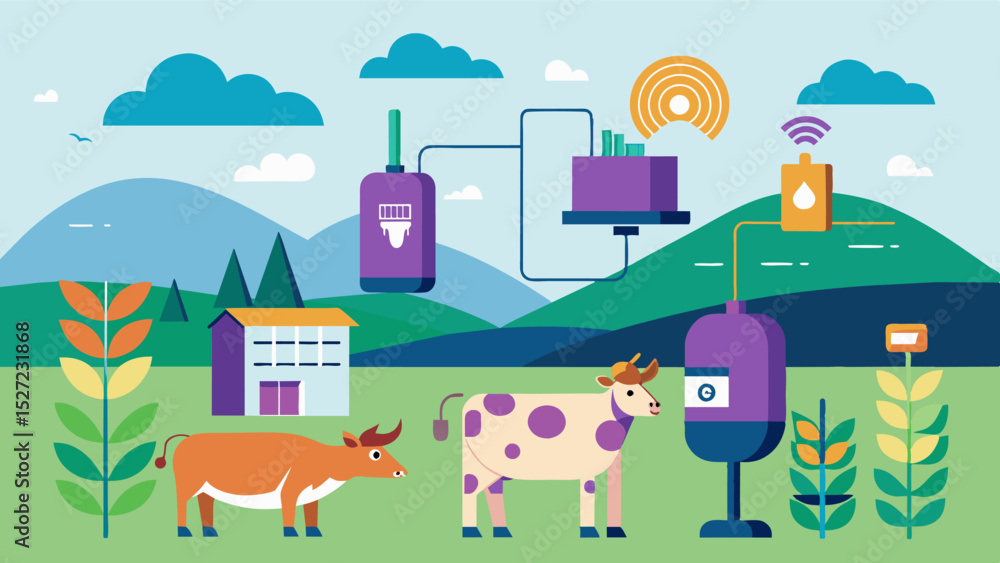 Poster a smart agriculture solution that utilizes iotenabled feed dispensers to track feeding patterns and 