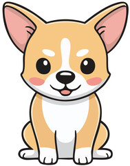 Big-Eared Dog Drawing