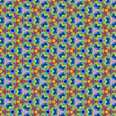 very elegant and beautiful multicolor abstract seamless pattern