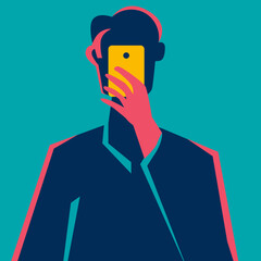 anonymous portrait illustration