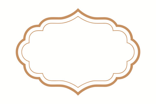 This vector set features vintage labels and decorative frames on an abstract background, perfect for retro design elements or wedding invitations