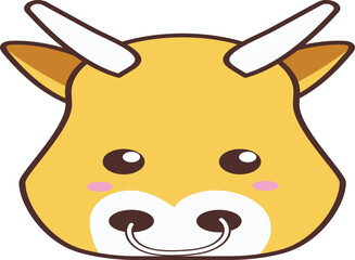 Cute Animals Handrawn Illustration Element