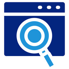 Search Engine Icon Element For Design