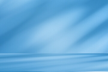 Wall interior background, studio and backdrops show products.with shadow from window color white...