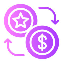 reward gradient icon