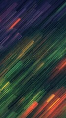 Abstract diagonal lines of color