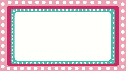 Simple design blank frame, cute frame for kids colorful and cheerful, invitation, notebook, postcard, cute frame, bookmark,certificate for kids and children in kindergarten or primary grades