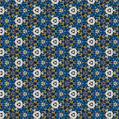very elegant and beautiful multicolor abstract seamless pattern
