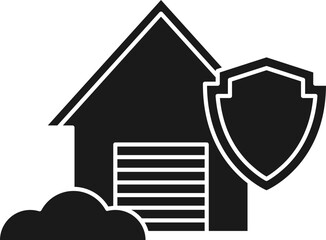 Real Estate Icon Glyph