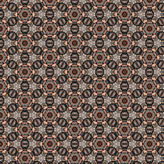 very elegant and beautiful multicolor abstract seamless pattern