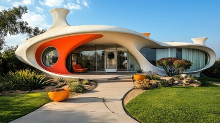 Futuristic Space Age Home in Palm Springs