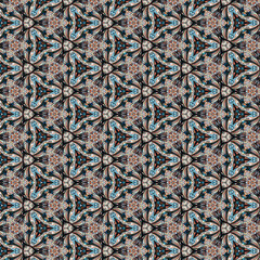 very elegant and beautiful multicolor abstract seamless pattern