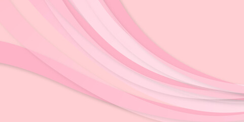 Light Pink Abstract Wave Background for Business and Presentation Design.