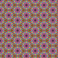 very elegant and beautiful multicolor abstract seamless pattern