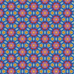 very elegant and beautiful multicolor abstract seamless pattern