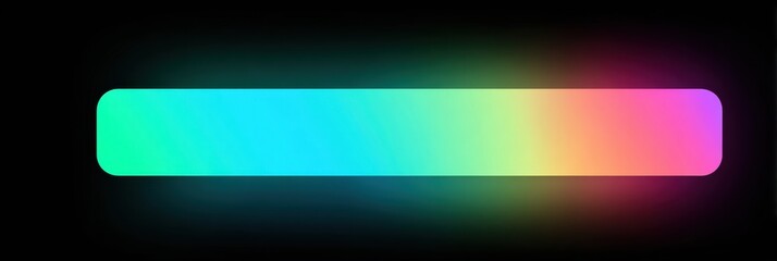 Calm Color Gradient Glowing From Mute Icon With Left Side Open Showcasing Vibrant Hues and Soft Illumination
