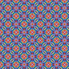 very elegant and beautiful multicolor abstract seamless pattern