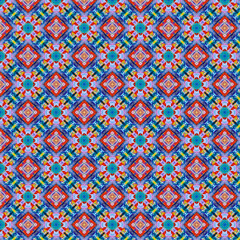very elegant and beautiful multicolor abstract seamless pattern