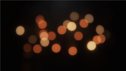 Abstract blurred Christmas lights background with colorful bokeh for holiday celebration