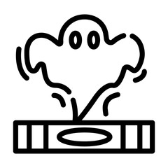 horror story Line Icon