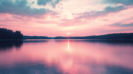  sunrise over the lake

