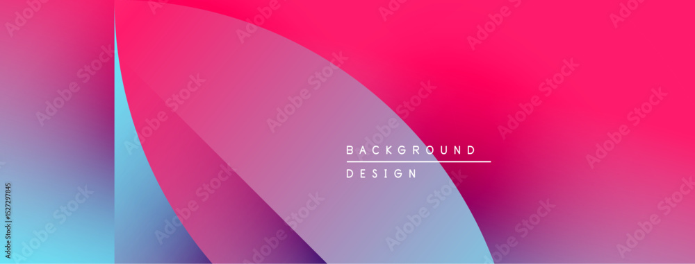 Fototapete vibrant abstract gradients blend, creating dynamic visual effect. text reads background design in wh